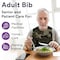 Proheal Disposable Adult Bibs Tie Back  Perfect for Seniors Painting  Eating  Camo 50 Pack 50PK PH-16441H - alternate 4